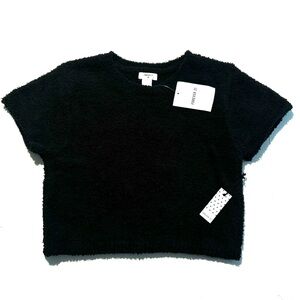 Forever 21 Fuzzy Crop Top